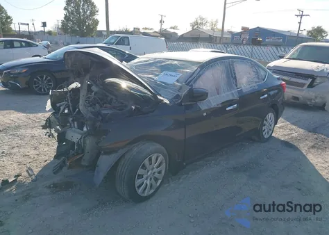 2017 Nissan Sentra S z USA, uszkodzony, nr VIN 3N1AB7AP1HY245011